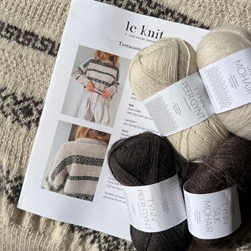 Strikkekit - Terracotta Sweater - Vores farvevalg